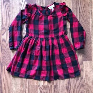 The Children’s Place Buffalo Plaid dress, size 4T